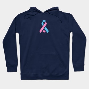 Infant Loss Awareness Ribbon with Heart Hoodie